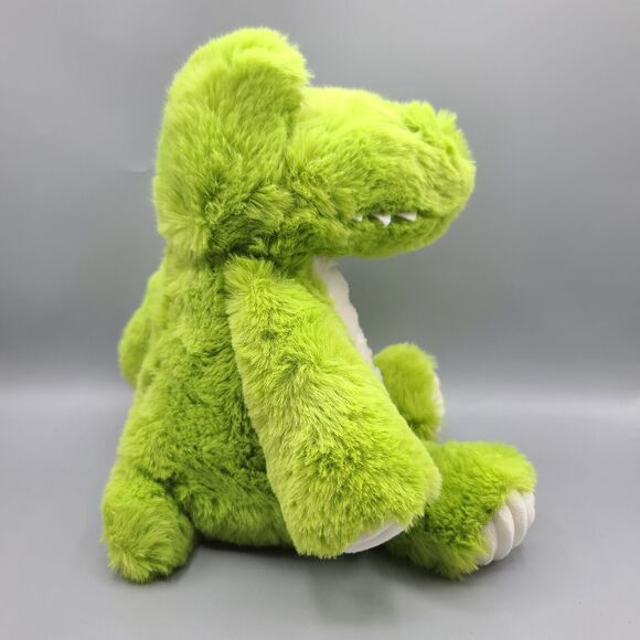 Spark Create Imagine 10" Gator Plush Rattle PolyBean Filled Plush Stuffed Animal - Picture 7 of 14
